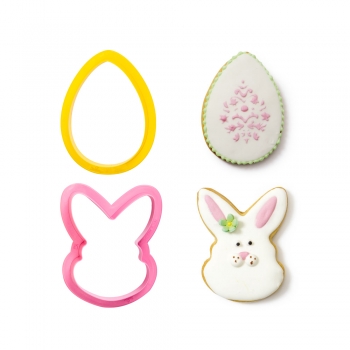 Cookie Cutter Set - Bunny and Easter Egg